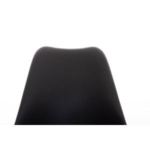 Silla de Diseño / Confidente ALMA, muy exclusiva color negro