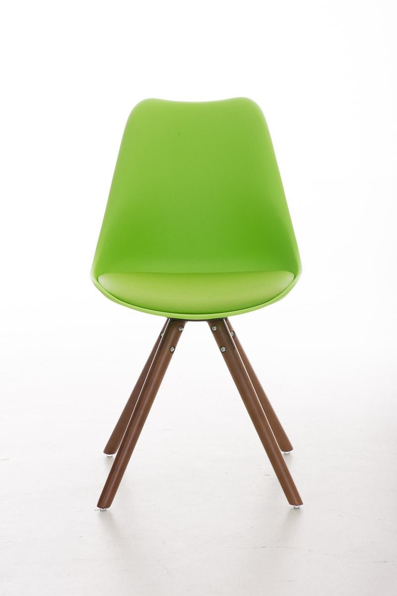 Silla de Diseño / Confidente ALMA nogal, muy exclusiva, estructura en madera nogal y piel negro