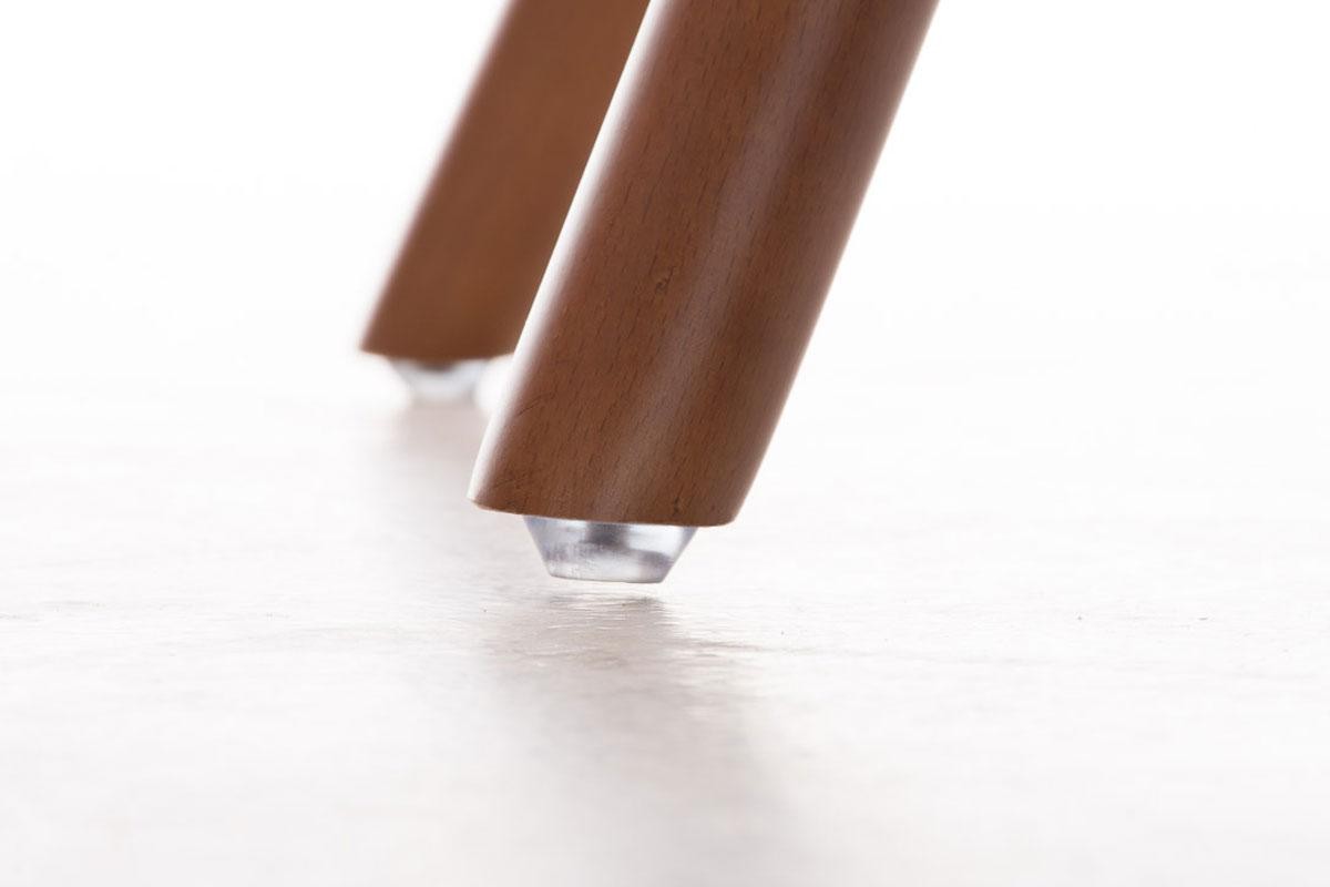 Silla de Diseño / Confidente ALMA nogal, muy exclusiva, estructura en madera nogal y piel negro