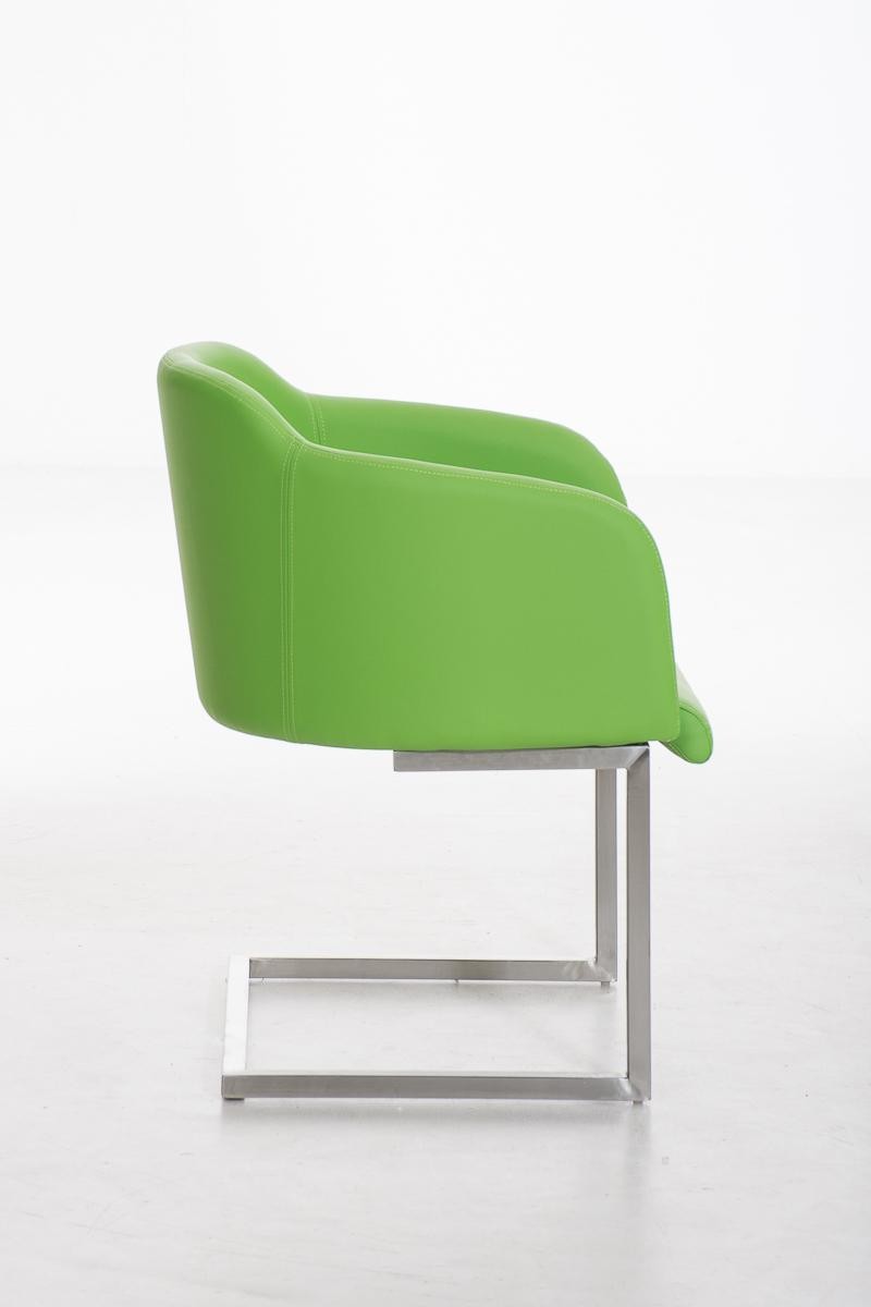 Sillón de Diseño TOKIO Piel, Estrucutura en Acero, cómodo asiento acolchado en Piel negro