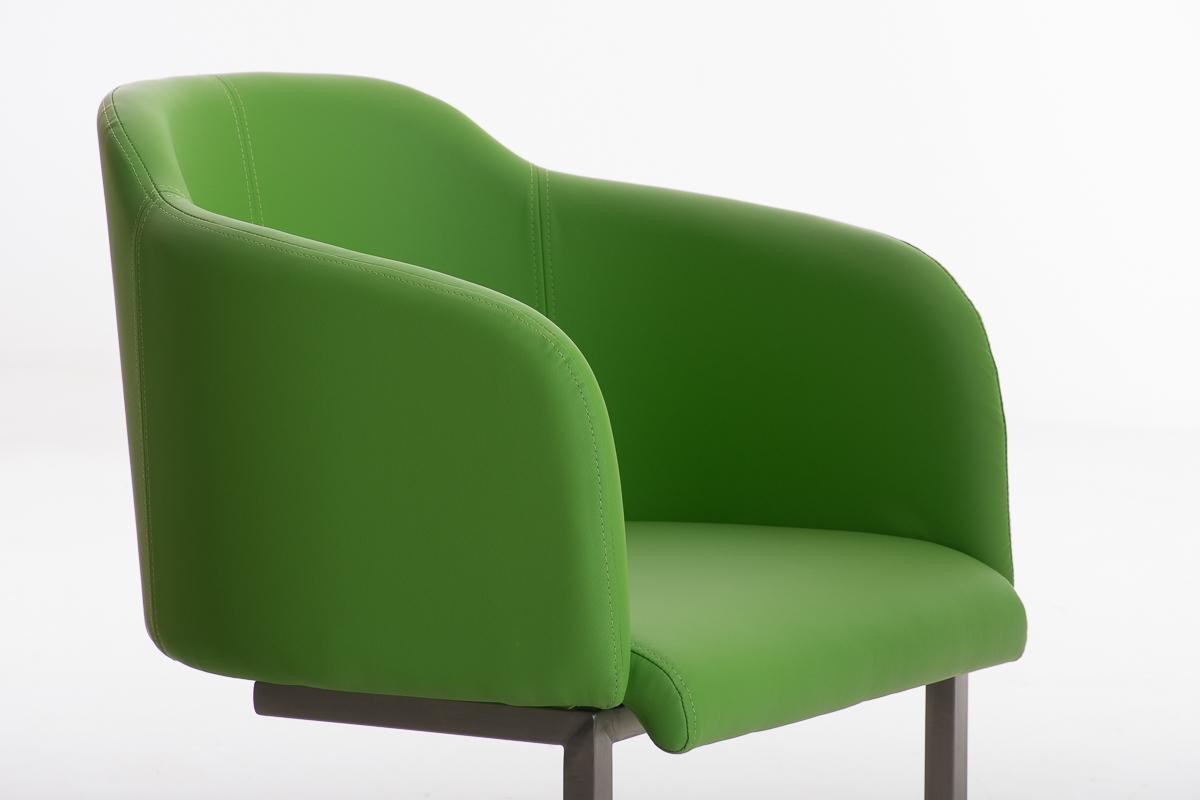 Sillón de Diseño TOKIO Piel, Estrucutura en Acero, cómodo asiento acolchado en Piel negro