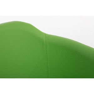 Sillón de Diseño TOKIO Piel, Estrucutura en Acero, en Piel Negro