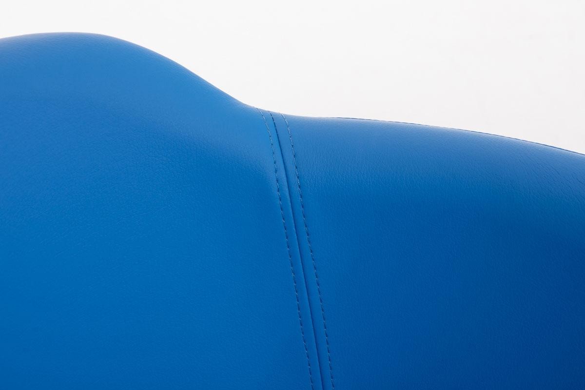 Sillón de Diseño TOKIO Piel, Estrucutura en Acero, cómodo asiento acolchado en Piel negro