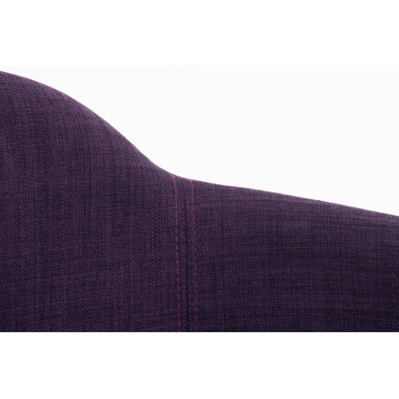 Sillón de Diseño TOKIO Tela, Estrucutura en Acero, en Tejido Blanco