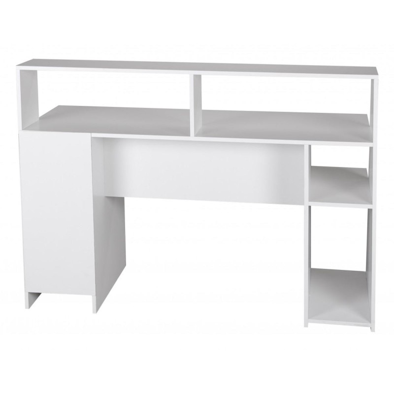 Mesa de Ordenador VIRGINIA, amplio espacio en blanco