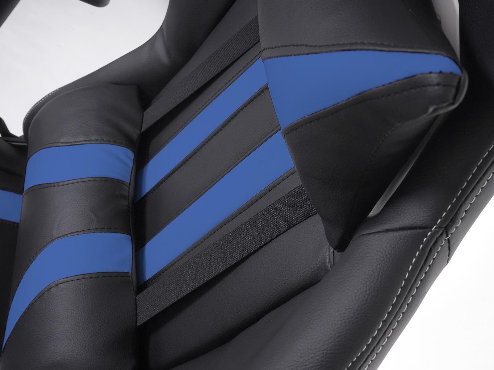 Sillón Gaming DRIVER, Diseño Muy Deportivo, Máxima Comodidad, Incluye Cojines, En Piel Negro y Rojo