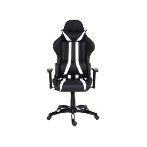 Sillon Gaming DRIVER, Impresionante diseño deportivo, con cojines, en negro y rojo