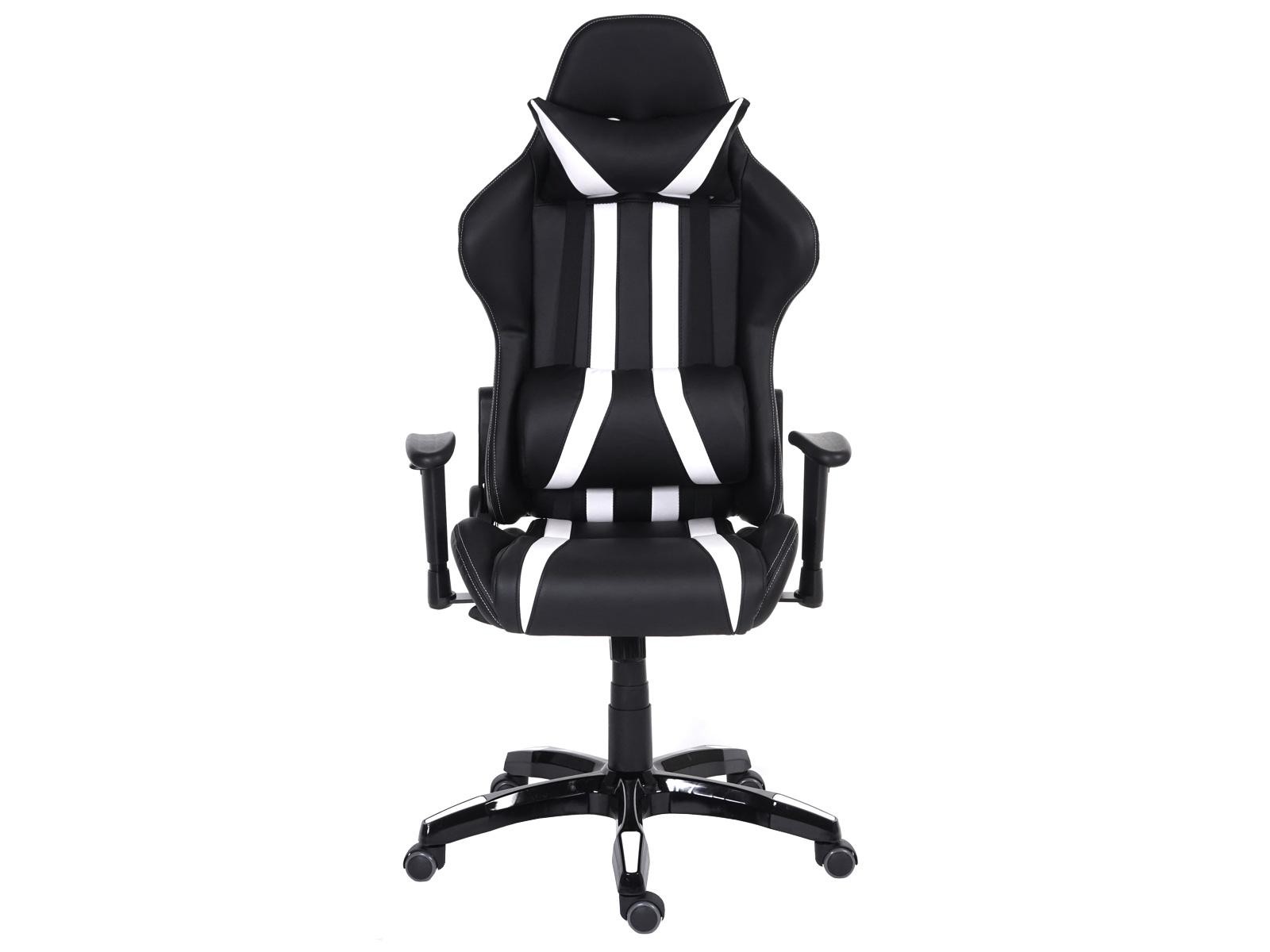 Sillón Gaming DRIVER, Diseño Muy Deportivo, Máxima Comodidad, Incluye Cojines, En Piel Negro y Rojo