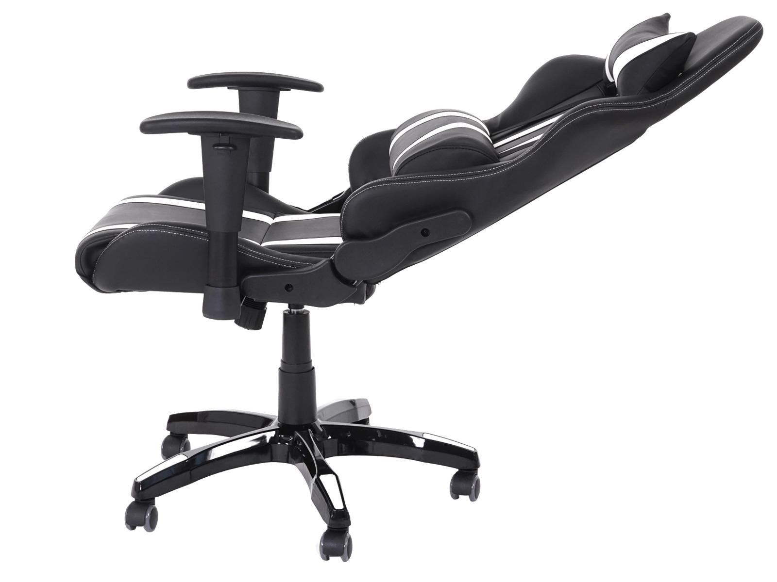 Sillón Gaming DRIVER, Diseño Muy Deportivo, Máxima Comodidad, Incluye Cojines, En Piel Negro y Rojo