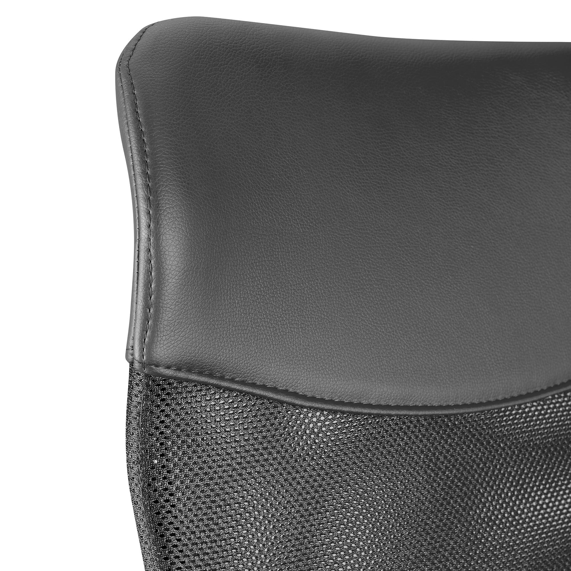 Silla de Oficina ASPEN, Malla Transpirable, asiento acolchado y Precio increíble, Color Negro