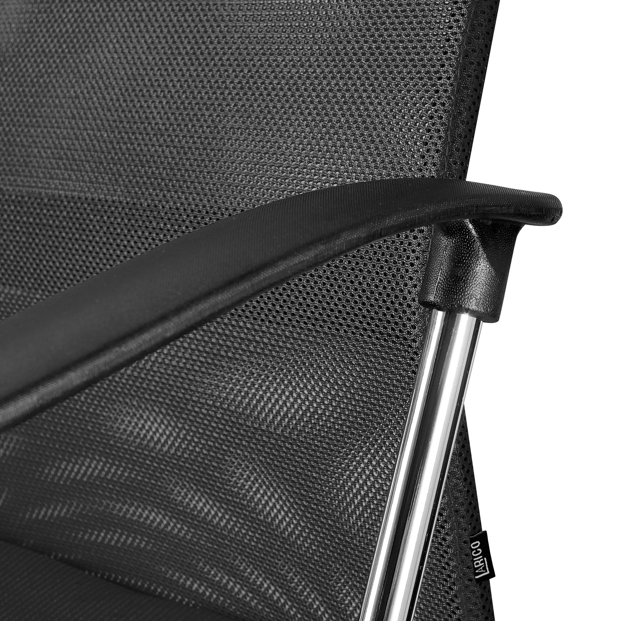 Silla de Oficina ASPEN, Malla Transpirable, asiento acolchado y Precio increíble, Color Negro
