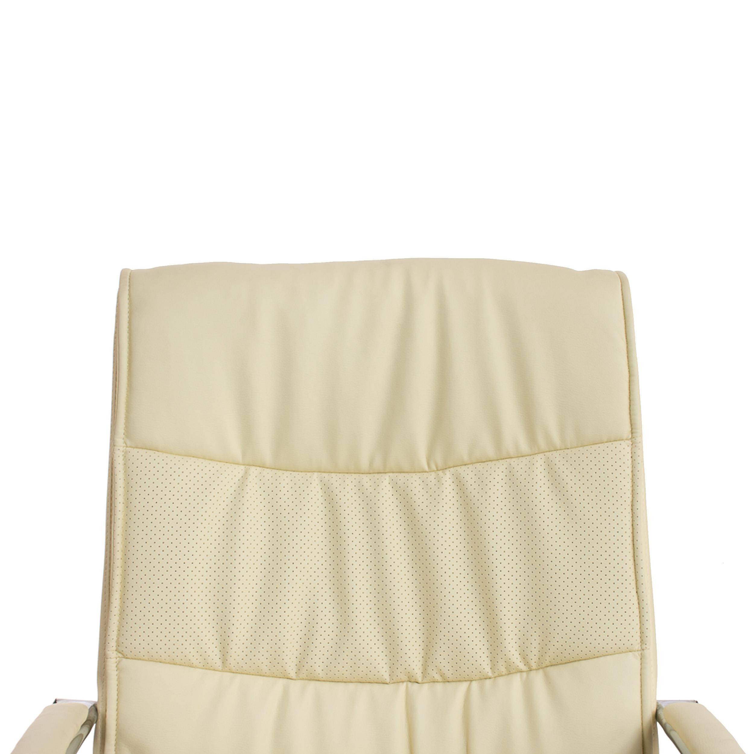 Silla de Confidente CAROL, estructura metálica resistente, gran acolchado, reposabrazos, Piel Negro