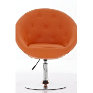 Sillón/taburete estilo Chester con capitoné BELFAST, en verde