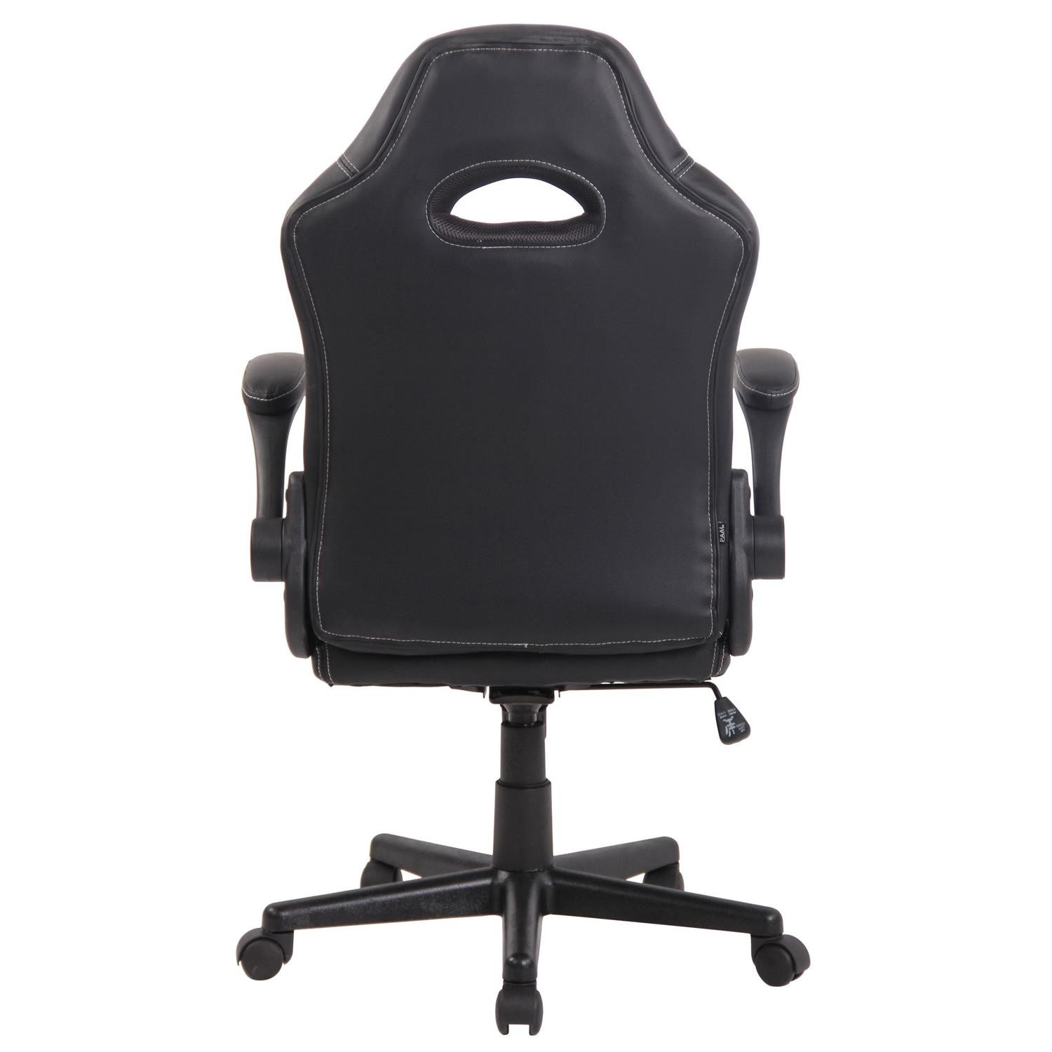 Silla de Ordenador Gaming LOTUS, reposabrazos abatibles, en piel y malla transpirable color negro