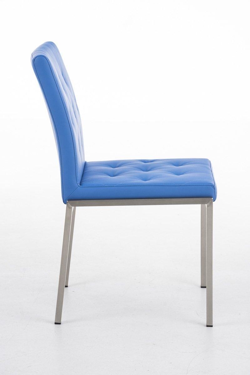 Silla de Confidente GALA, con Gran Acolchado, muy Robusta y Resistente, en Piel color Negro