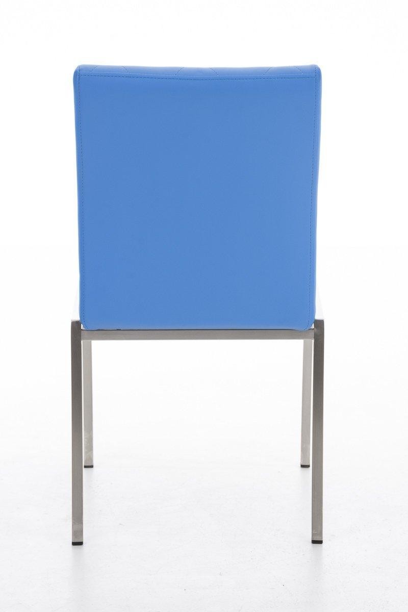Silla de Confidente GALA, con Gran Acolchado, muy Robusta y Resistente, en Piel color Negro