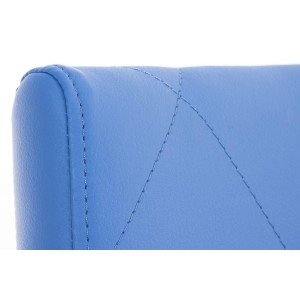 Silla de Confidente GALA, bonito diseño, robusta y resistente, Piel Negra