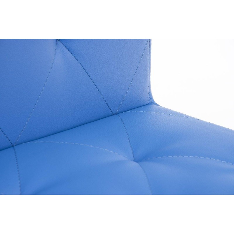Silla de Confidente GALA, bonito diseño, robusta y resistente, Piel Negra