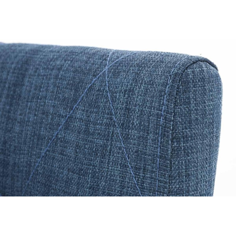 Silla de Confidente GALA TELA, bonito diseño, robusta y resistente, Tela Blanca