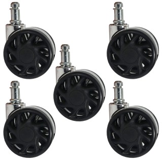 5x Ruedas para suelos Duros 11mm / 60mm ¡ soportan hasta 120kgs! 2
