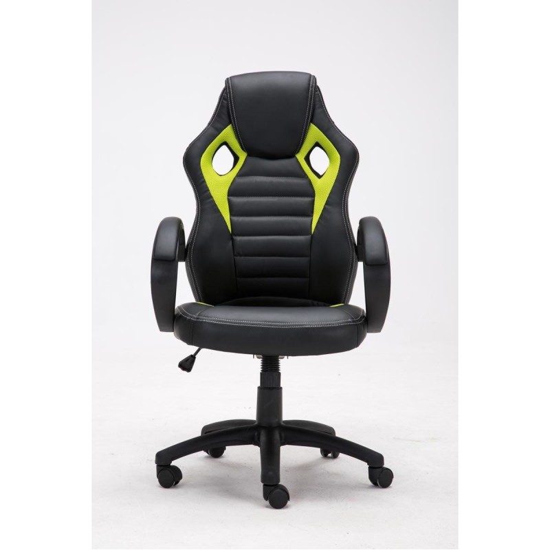 Silla gaming ASCARI, diseño deportivo, color negro