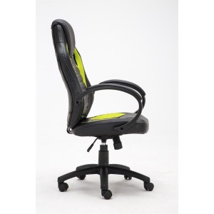 Silla gaming ASCARI, diseño deportivo, color negro