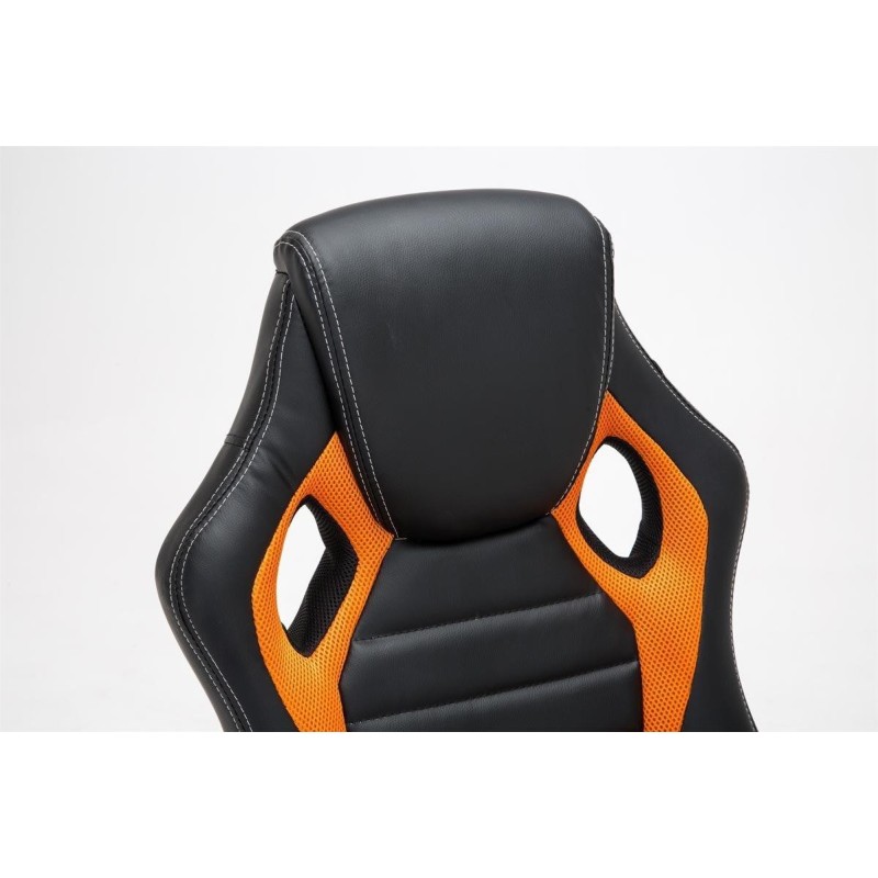 Silla gaming ASCARI, diseño deportivo, color negro