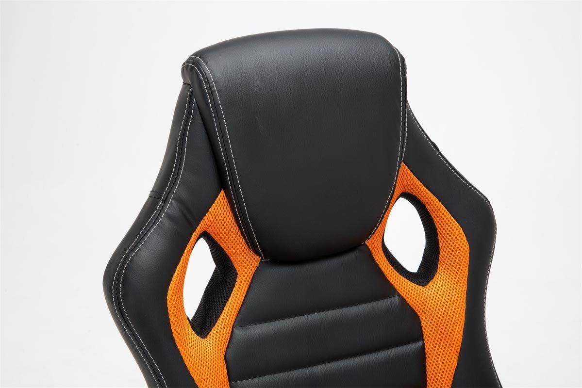 Silla Gaming ASCARI, Diseño Deportivo y Gran Comodidad, Piel y Tela, en Negro