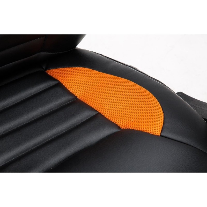 Silla gaming ASCARI, diseño deportivo, color negro