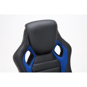 Silla gaming ASCARI, diseño deportivo, color negro