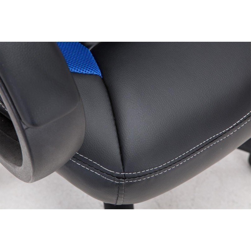 Silla gaming ASCARI, diseño deportivo, color negro