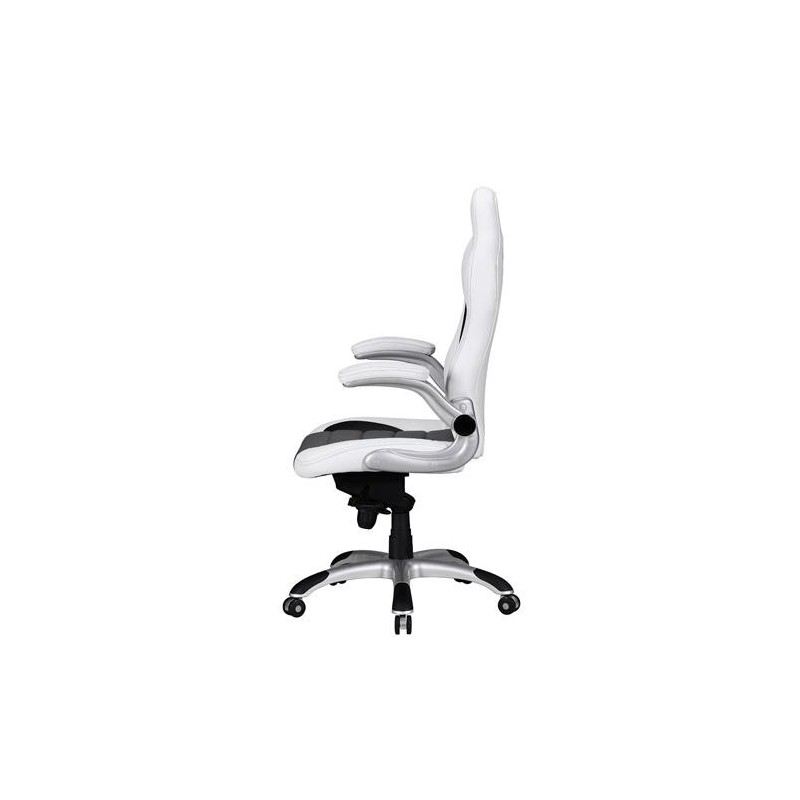 Silla Gaming NORIS de diseño deportivo, gran acolchado y para uso profesional de 8 horas, en negro