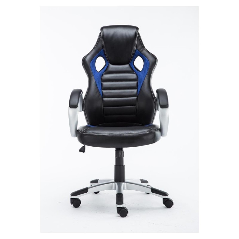 Silla gaming ASCARI PRO, diseño deportivo, color negro