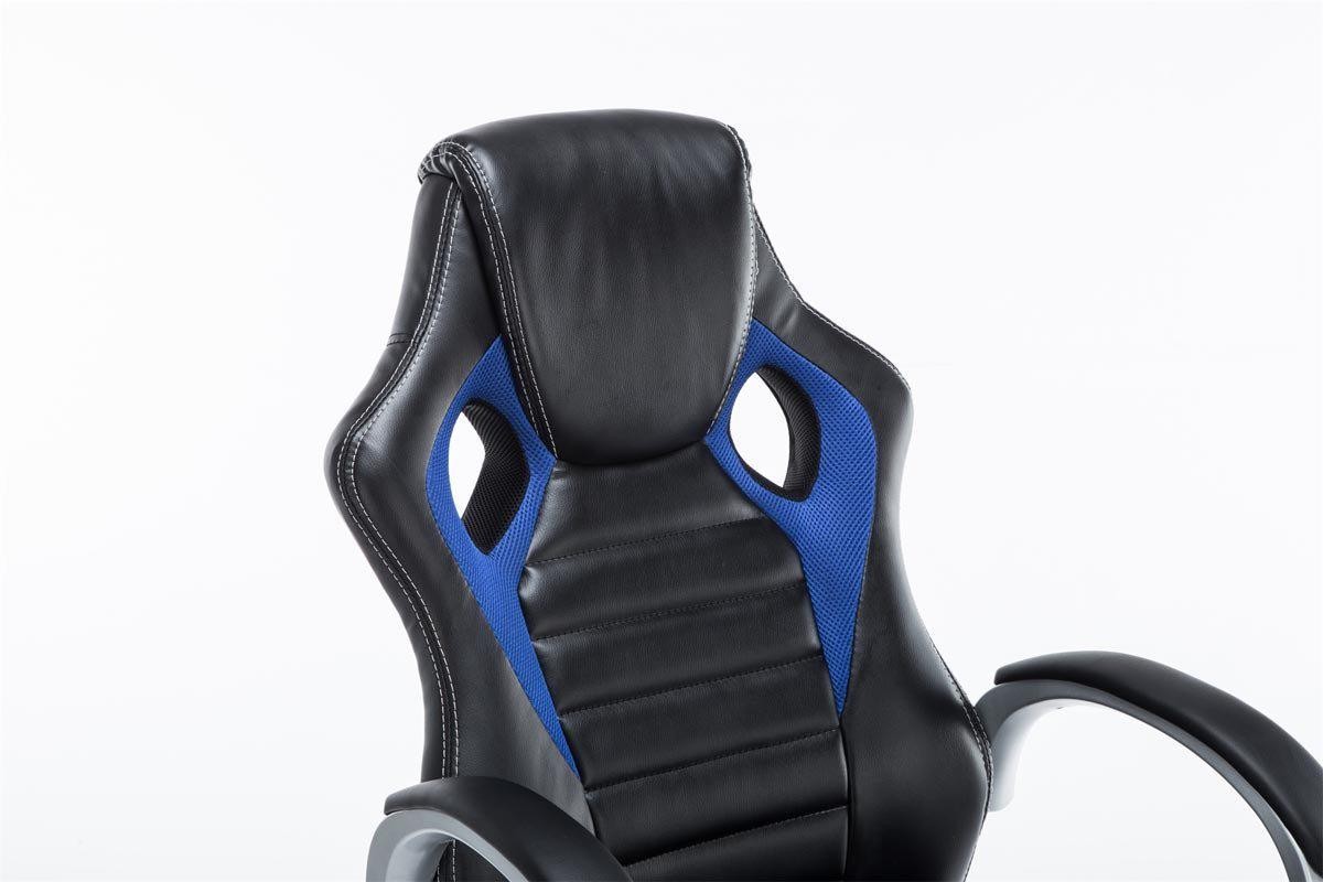 Silla Gaming ASCARI PRO, Diseño Deportivo y Gran Comodidad, Piel y Tela, en Negro