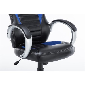 Silla gaming ASCARI PRO, diseño deportivo, color negro