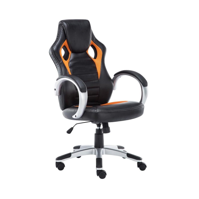Silla gaming ASCARI PRO, diseño deportivo, color negro