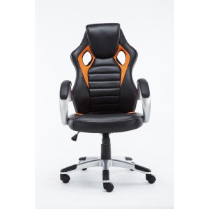 Silla gaming ASCARI PRO, diseño deportivo, color negro