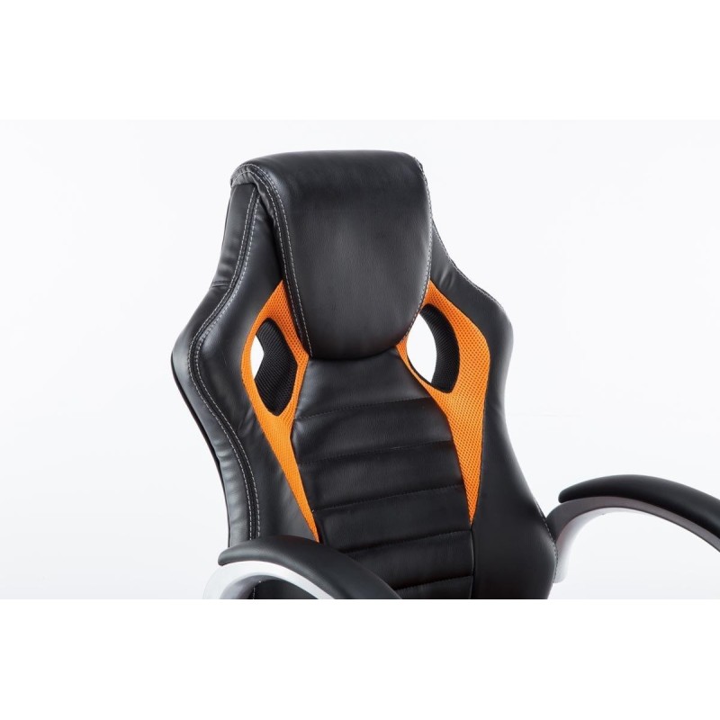 Silla gaming ASCARI PRO, diseño deportivo, color negro
