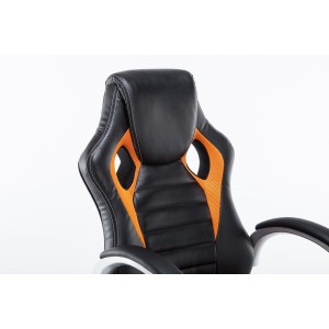 Silla gaming ASCARI PRO, diseño deportivo, color negro