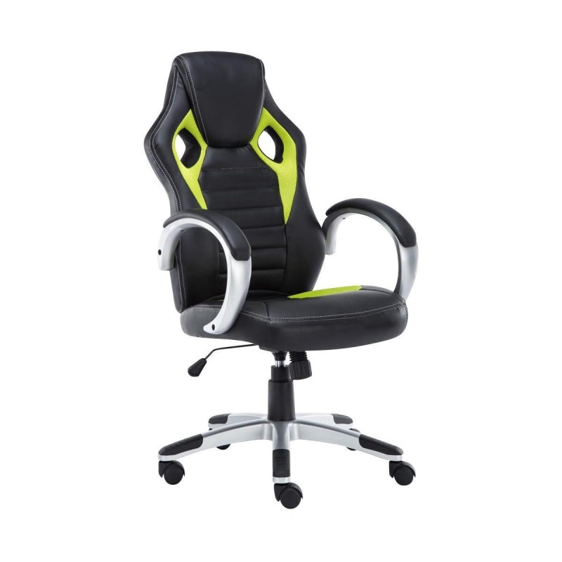 Silla gaming ASCARI PRO, diseño deportivo, color negro