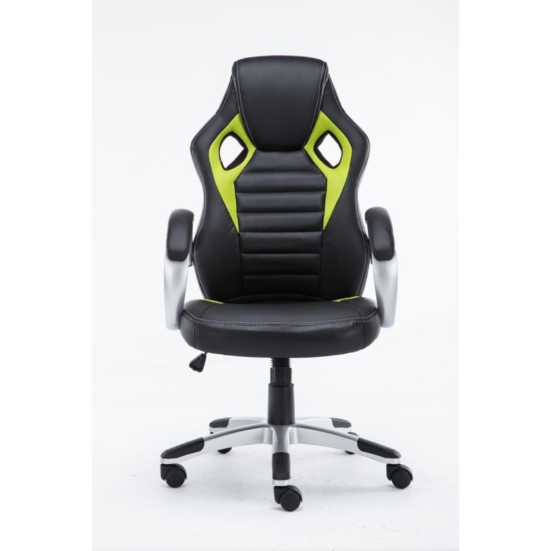 Silla gaming ASCARI PRO, diseño deportivo, color negro