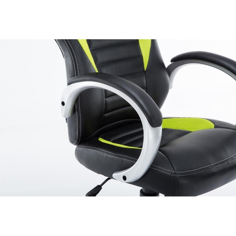Silla gaming ASCARI PRO, diseño deportivo, color negro