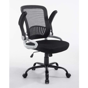 Silla de oficina COPERNICO en malla transpirable color negro