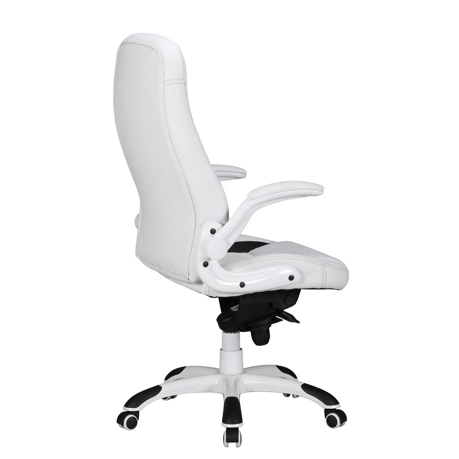 Silla de Ordenador MONTREAL con precioso Diseño Gaming, Tapizada en Piel, Uso Profesional 8h, Negro