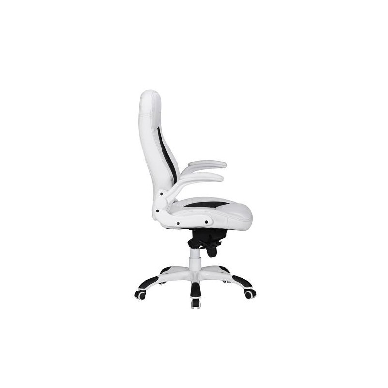 Silla Gaming MONTREAL. Diseño de inspiración deportiva, gran acolchado y para uso profesional de 8 horas, en negro