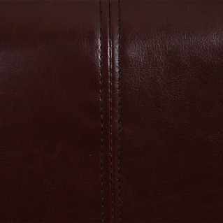 Sofá 3 plazas COUCH, gran diseño y muy cómodo, en piel color marrón 2
