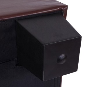 Sofá 3 plazas COUCH, gran diseño y muy cómodo, en piel color marrón