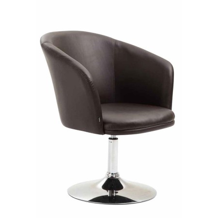 Sillón de Oficina NANDO, Reposapiés Extensible, Respaldo Reclinable, en Piel color Negro 2