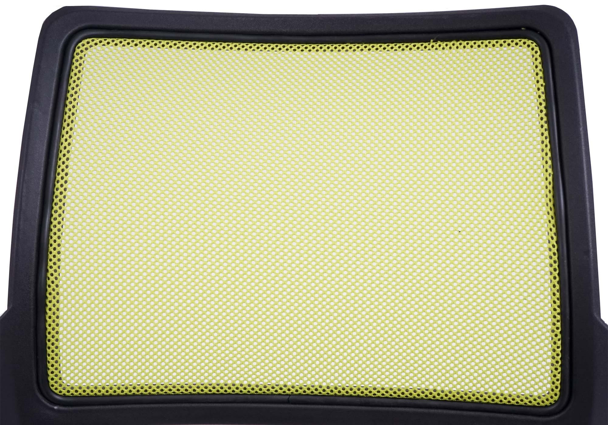 Lote de 4 Sillas de Confidente PISA, Apilables, Ergonómicas y Tapizadas en Malla Transpirable color Negro