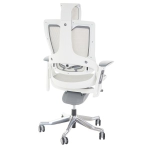 Silla ergonómica NIGER, totalmente ajustable, en gris
